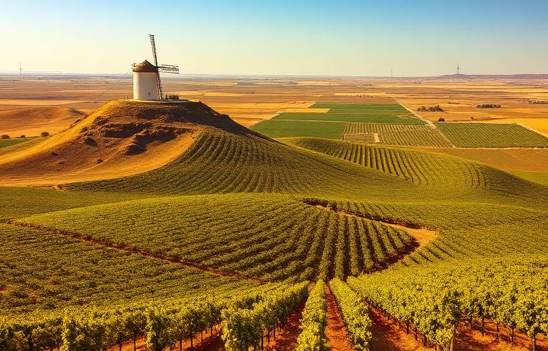 Castilla-La Mancha wijngaard