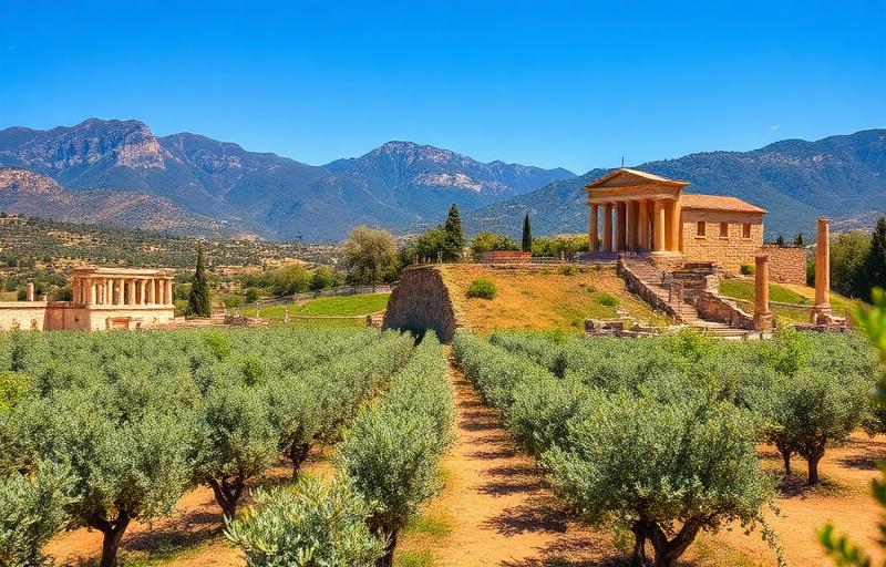 Peloponnesos wijngaard